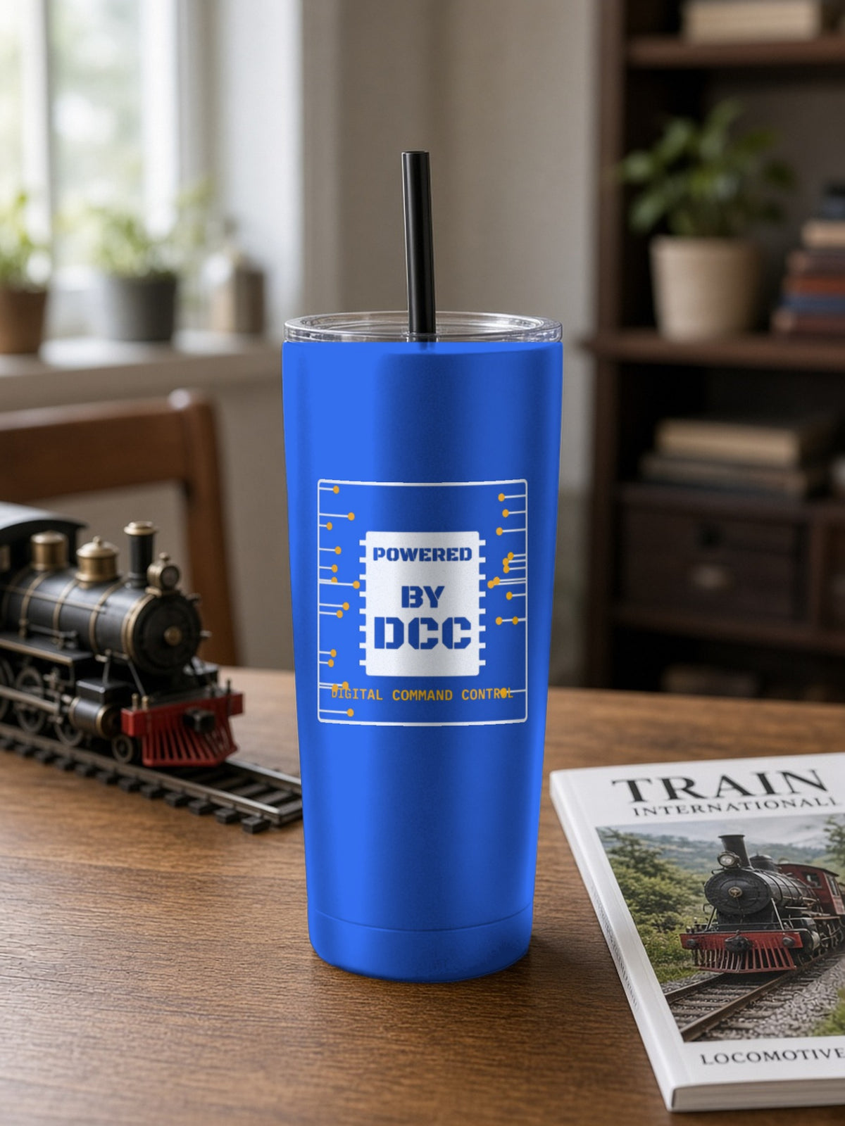 Powered By DCC Insulated Tumbler 20oz – Royal
