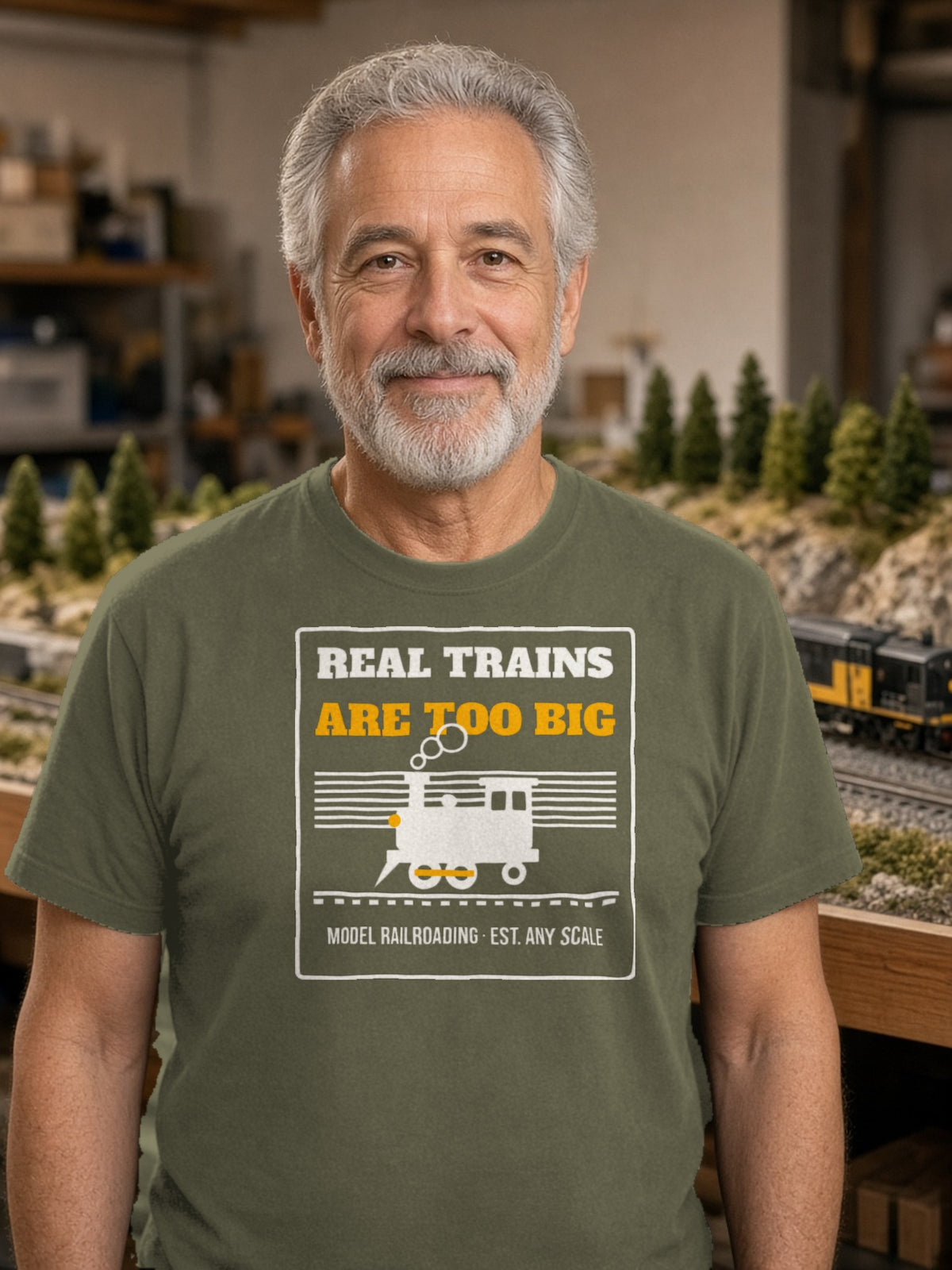 Real Trains Were Too Big – Army