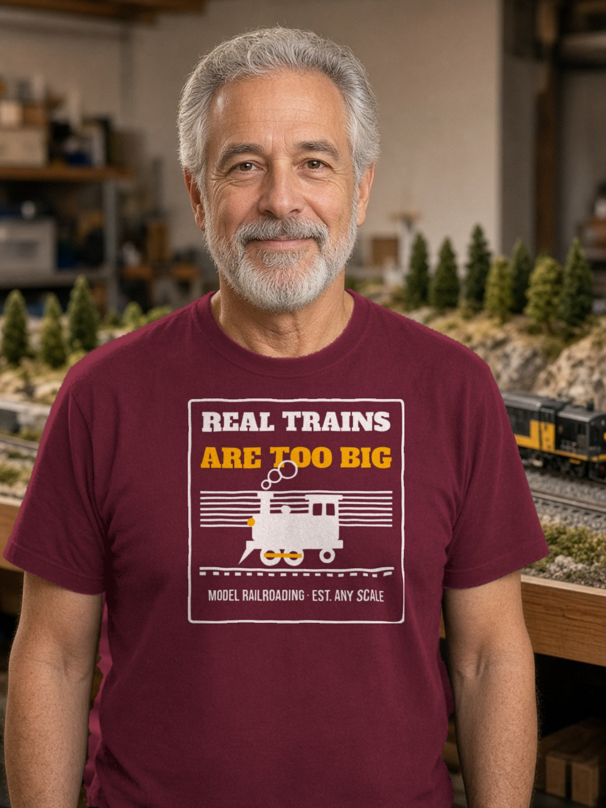 Real Trains Were Too Big – Maroon