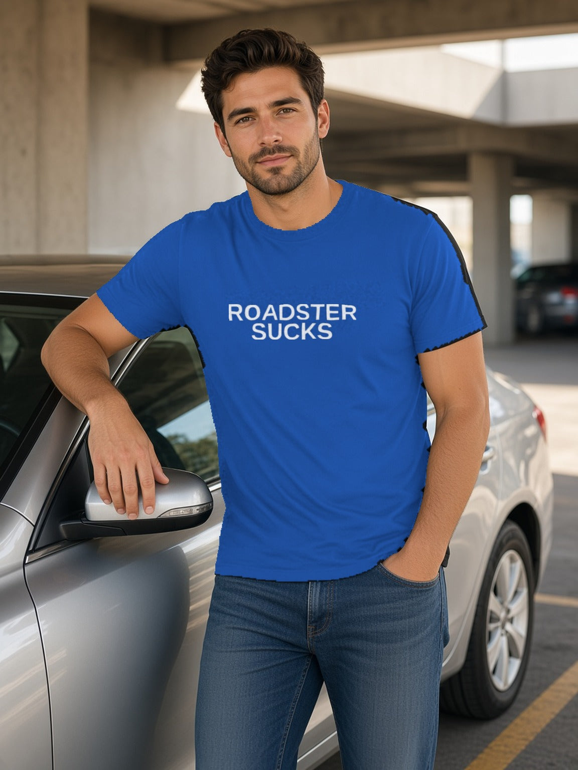 ROADSTER SUCKS Tee – True Royal