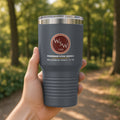 Wiregrass Layout Insulated Tumbler 30oz – Dark Gray