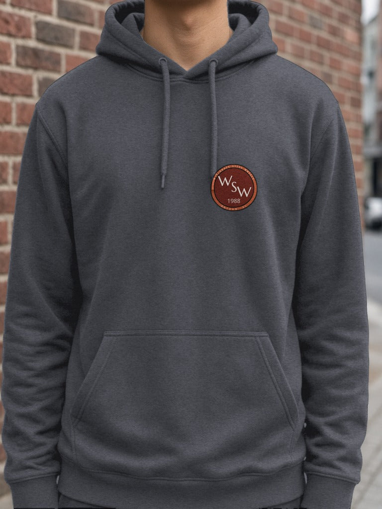 Wiregrass Steel Wheels Hoodie – Dark Heather