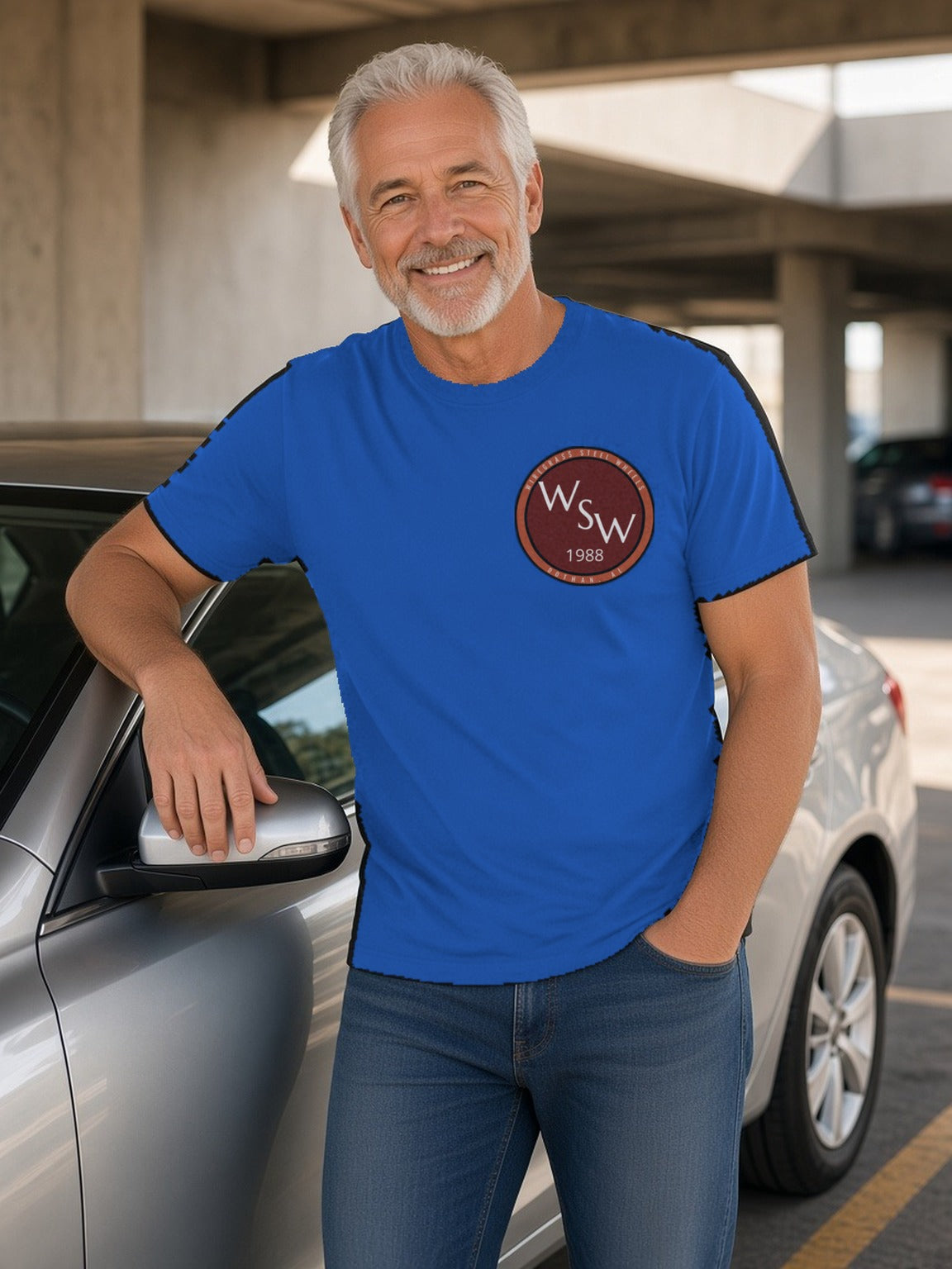 Wiregrass Steel Wheels Tee – True Royal