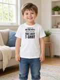 I Went to Gigi and Papa's Lousy T-Shirt Toddler Tee - White