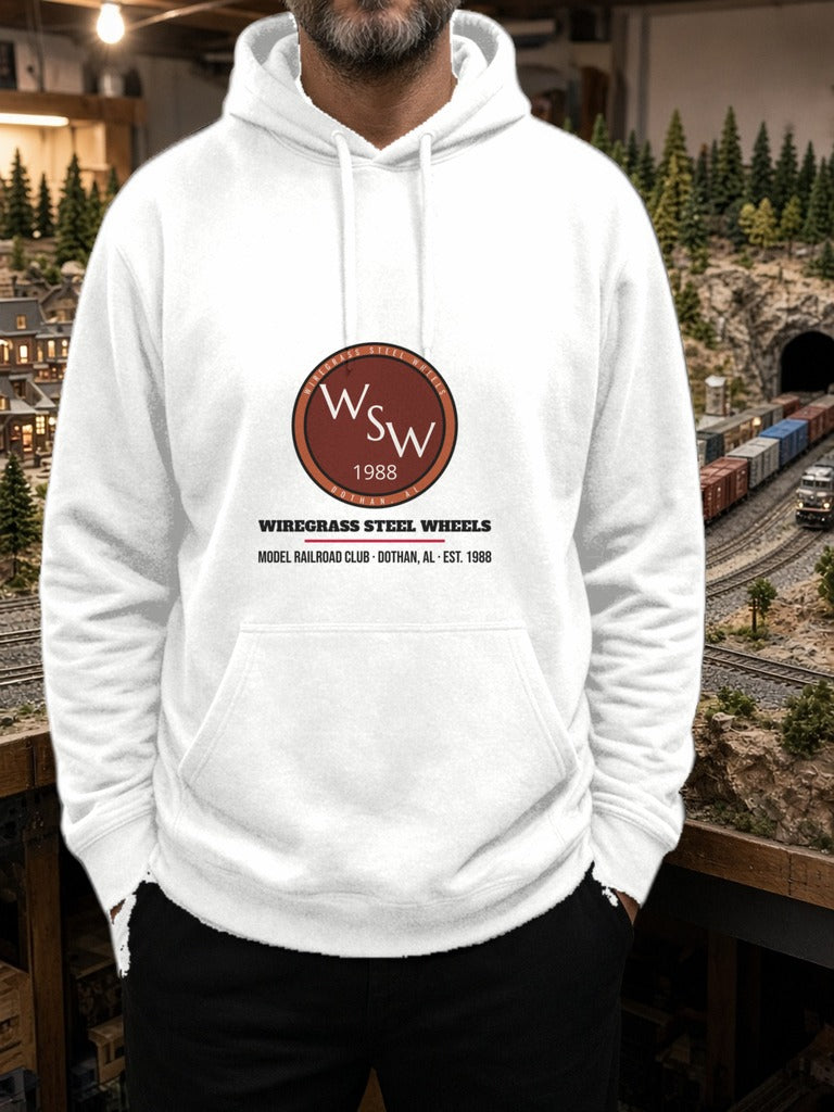 Wiregrass Layout Hoodie - White